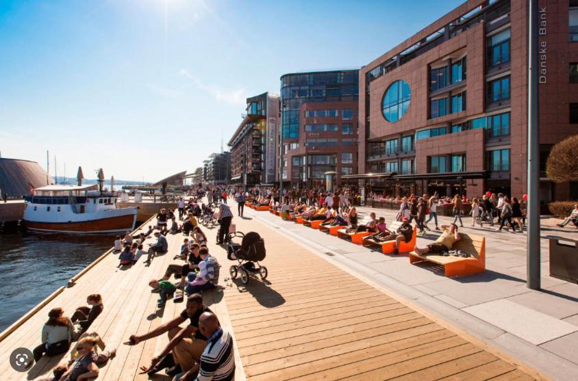Penthouse Sentralt I Oslo Apartment ภายนอก รูปภาพ